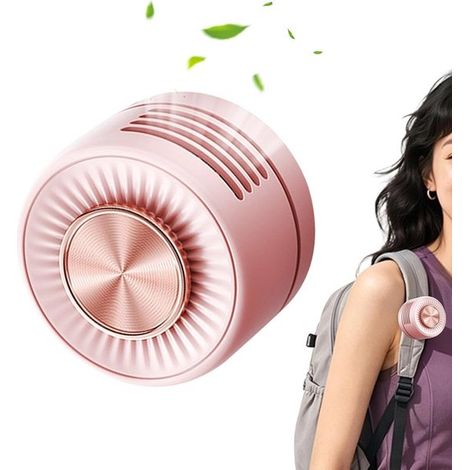 Clip-ventilator – Rosa – Mini-ventilator – Tragbarer Ventilator