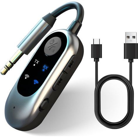 Bluetooth-empfänger Und -sender – 3,5-mm-funk-tv-adapter – 2-in-1-bluetooth-adapter – Bluetooth-sender-empfänger