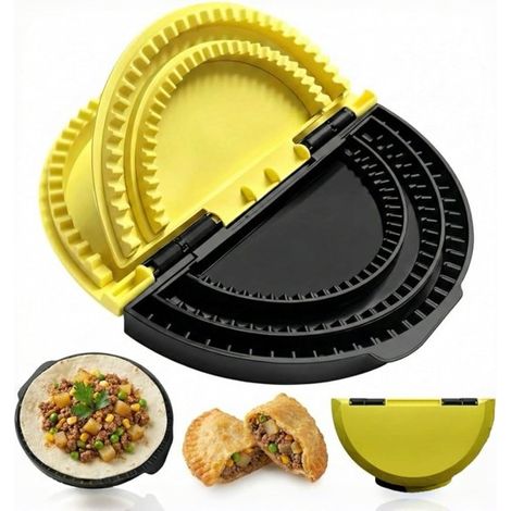 3-in-1 Tortilla-maker – 25 + 20 + 15 Cm – Abnehmbare Tortillapresse – Ravioli-maker