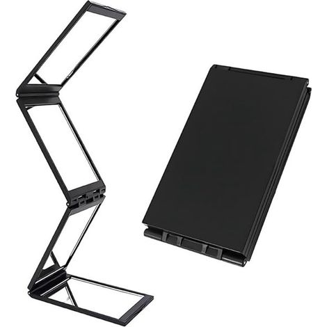 Selbstbohrender Präzisionsspiegel – 12,5 X 7 X 2,3 Cm – 360° Drehbarer Spiegel – Klappspiegel