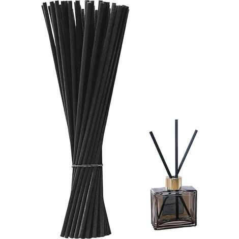 Lose Duftstäbchen – 100 Stück – 19,8 Cm X Ø 3 Mm – Schwarz – Diffusoren – Nachfüllpackungen