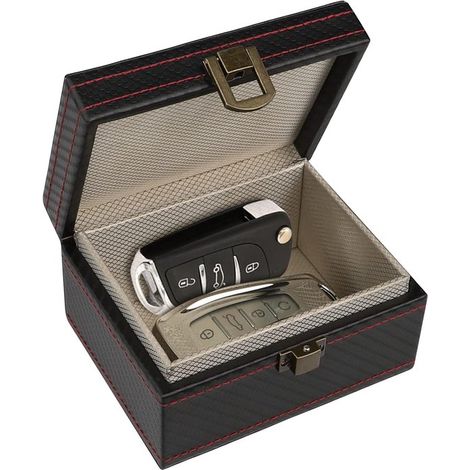 Rfid-diebstahlsicherer Autoschlüsselsafe – Faraday-box – Autoschlüsseletui