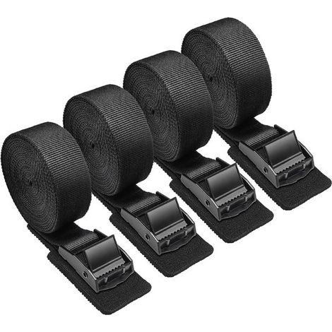 Spanngurte – 4er-pack – 2,5 Meter – Befestigungsgurte
