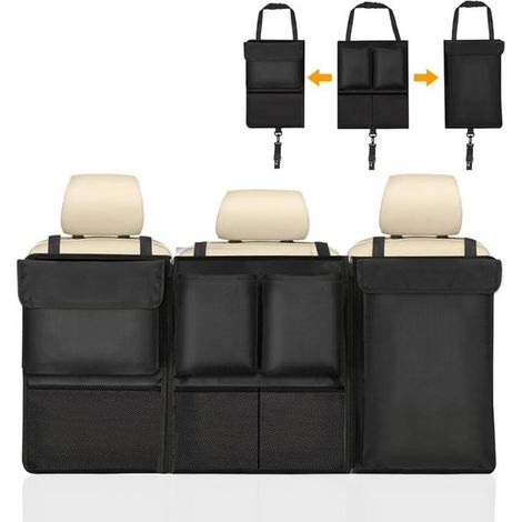 Herausnehmbarer Autositz-organizer – 90 X 46 Cm – Kofferraum-organizer – Verstellbare Gurte
