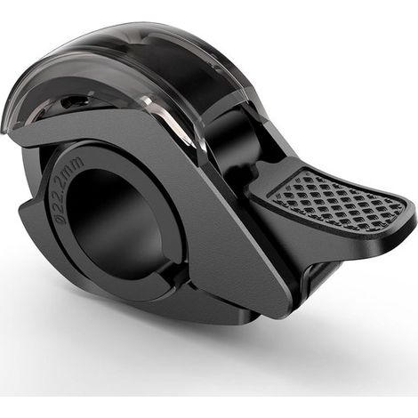 Universelle, Unsichtbare Fahrradklingel – Verstellbar Von 22,2 Bis 31,8 Mm – Schwarz – Kompakt – Maximale Lautstärke 110 Db