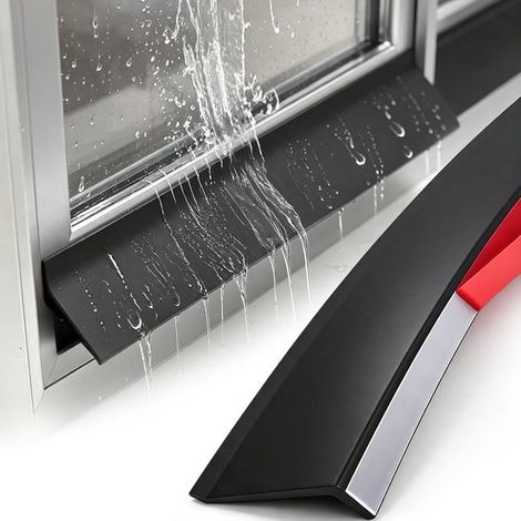 Regenschutz Für Fenster – 5,5 Cm X 1 M – Selbstklebend – Regenabweiser