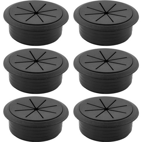 6-teiliger Kabelkanal – Ø 60 Mm – Tischkabelkanal – Kabelmanagement Für Büros