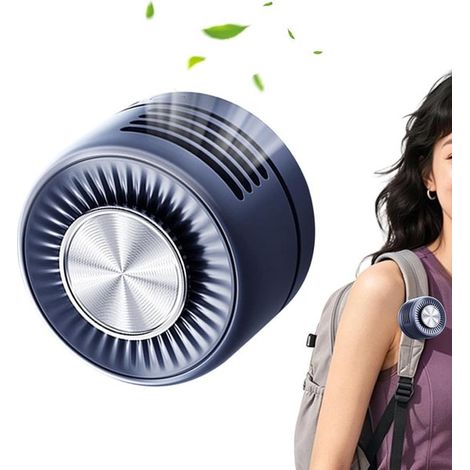 Clip-ventilator – Blau – Mini-ventilator – Tragbarer Ventilator