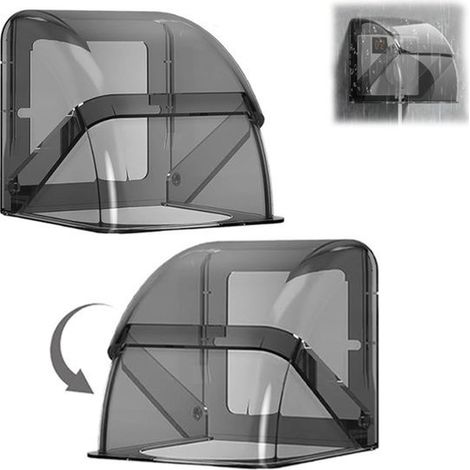 Regensichere Steckdosenabdeckungen – 2er-pack – 100 × 100 × 93 Mm – Spritzwasser- Und Uv-beständig – Schutz Für Außensteckdosen