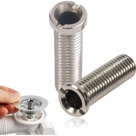 Ablaufschraube Für Spülbecken – Ersatzteil – 2er-pack – M12 X 25 Mm – Ablaufschraube – Metallschraube