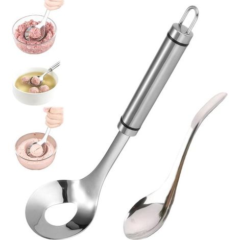Fleischbällchenform – 2-teiliges Set – Fleischbällchenlöffel – Küchenutensilien