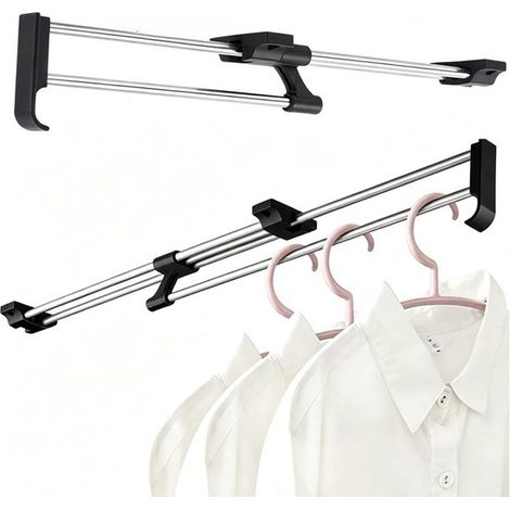 Ausziehbare Kleiderstange – 30–51 Cm – Kleiderstange – Ausziehbarer Kleiderbügel