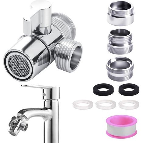 Duscharmatur-umsteller – Silberfarben – Wasserhahn-umsteller – Wasserleitungsmodifikation