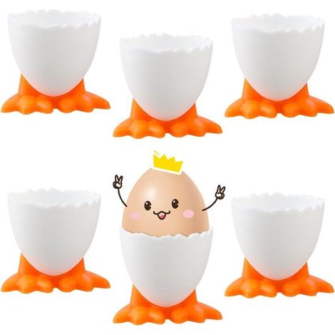 Lustige Eierbecher Für Kinder – 6 Eierbecher Für Ein Fröhliches Frühstück
