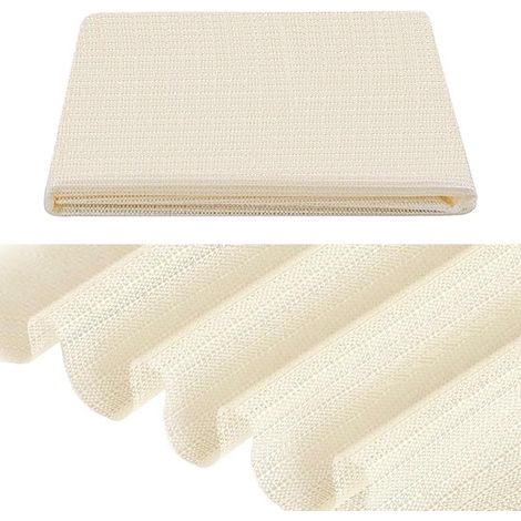 Rutschfeste Unterlage – 150 X 200 Cm – Weiß – Rutschfeste Netzmatte – Schubladenschutz Und -matte