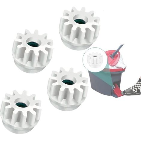 Ersatzteile Für Rotationsmopps (4 Stück) – Kompatibel Mit Den Marken Ocedar Und Vileda