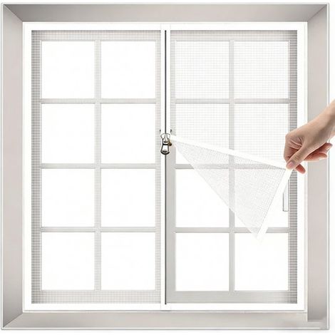 Moskitonetz Mit Reißverschluss – 110 X 120 Cm – Insektenschutz – Fliegengitter