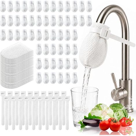 100 Baumwoll-wasserfilterbeutel – Spritzwassergeschützte Filterbeutel Mit 20 Bändern – Wasserfilterbeutel