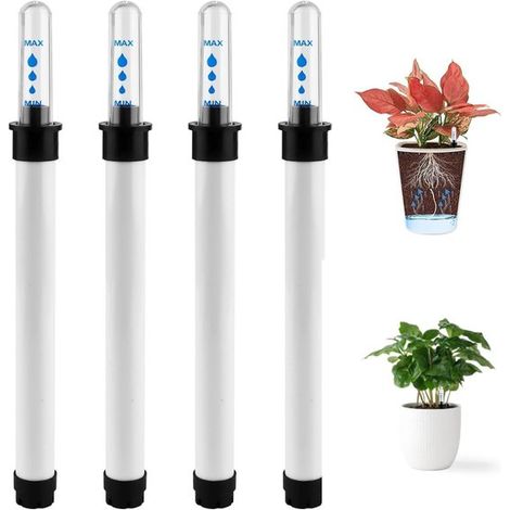 Wasserstandsanzeiger Für Pflanzen – Set Mit 4 Kunststoffmarkierungen Für Die Hydrokultur Und Zimmerpflanzenpflege