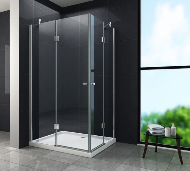 Duschkabine Corno 100 X 80 X 195 Cm Ohne Duschtasse