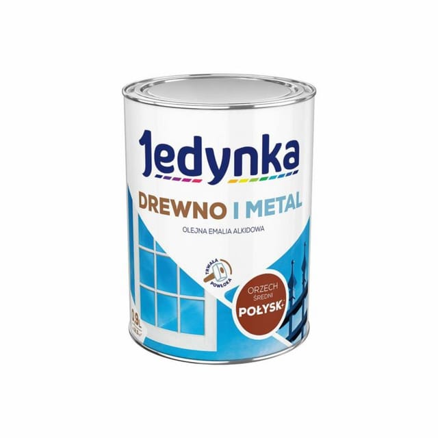 Alkydlack Für Holz Und Metall, Mittlerer Walnuss-lack, 0,9 L – 5emal.orś0,9