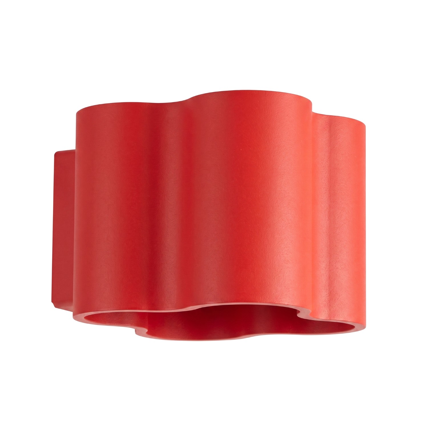 Wandleuchte Ovio Rot Aluminium 1xg9 12cm Sollux