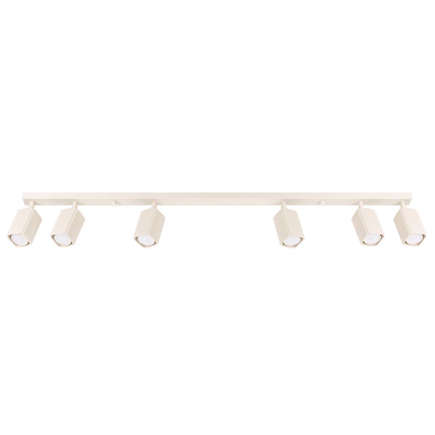 Deckenleuchte Rayo 6l Beige Aluminium 6xgu10 117cm Sollux