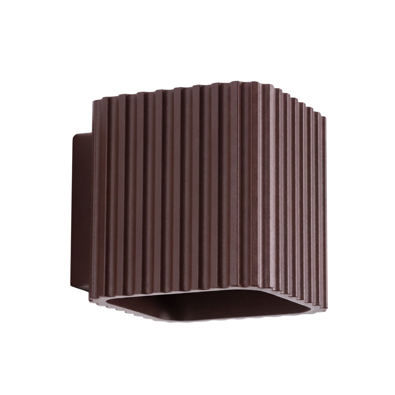 Wandleuchte Riff Braun Aluminium 1xg9 10cm Sollux