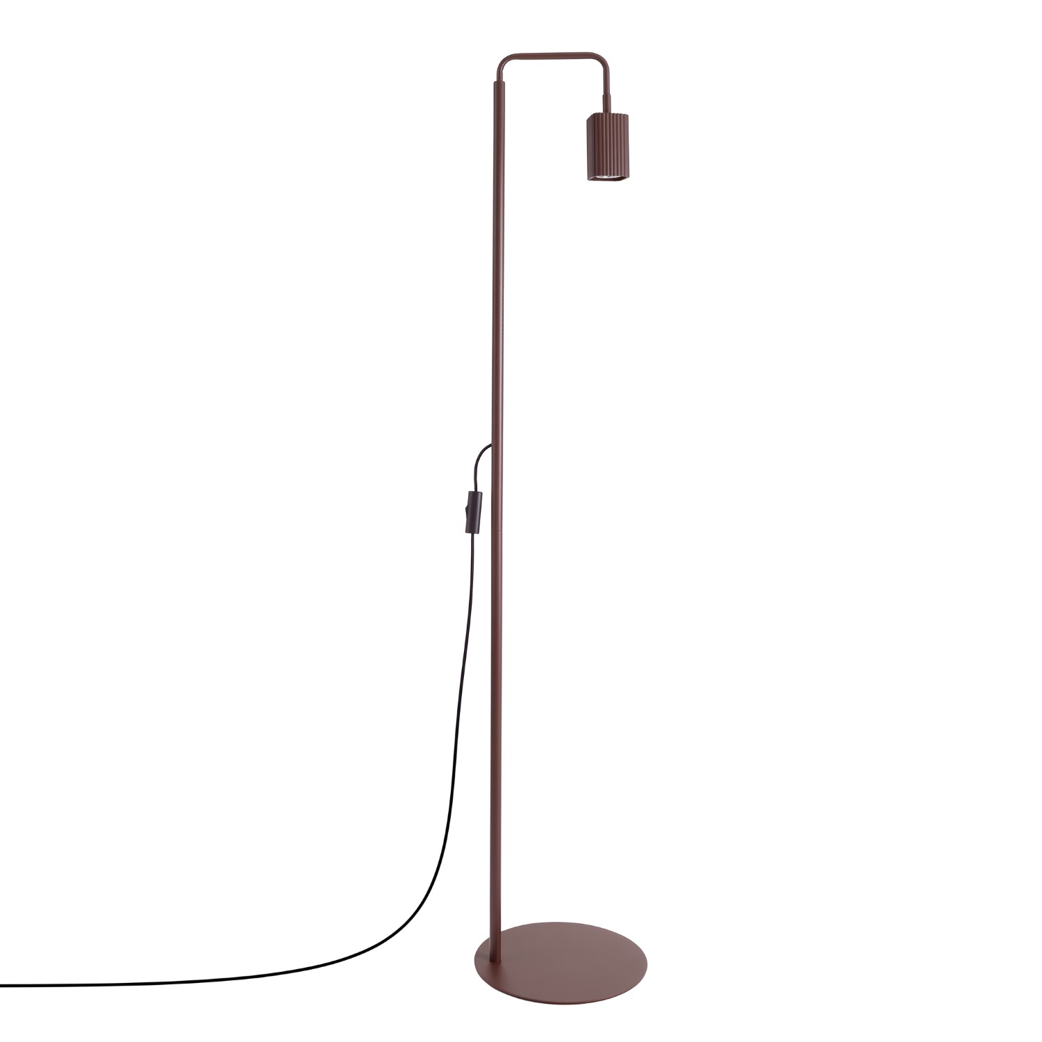 Stehlampe Rayo 1 Braun Aluminium 1xgu10 30cm Sollux