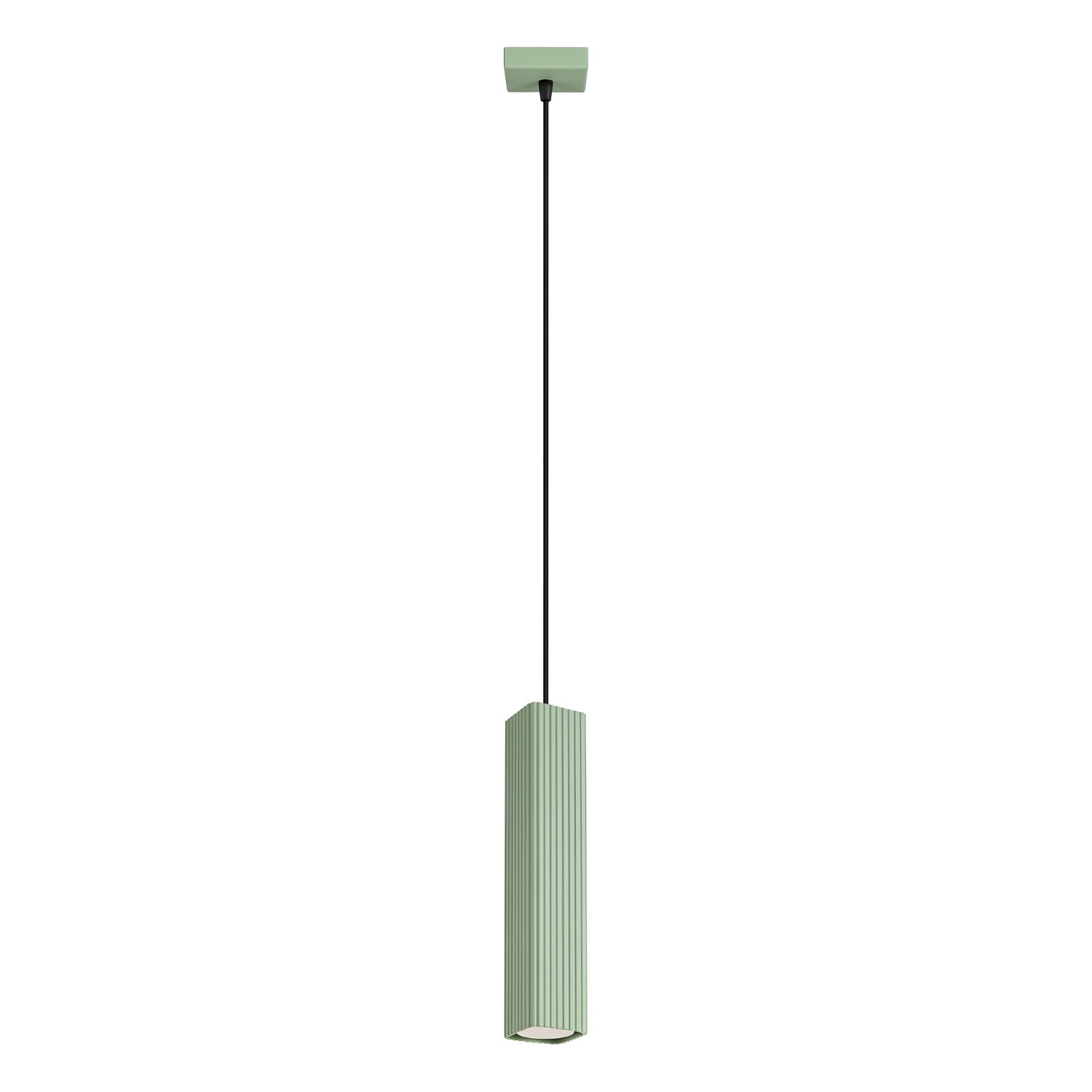Pendelleuchte Rayo 1 Salbei Aluminium 1xgu10 8cm Sollux