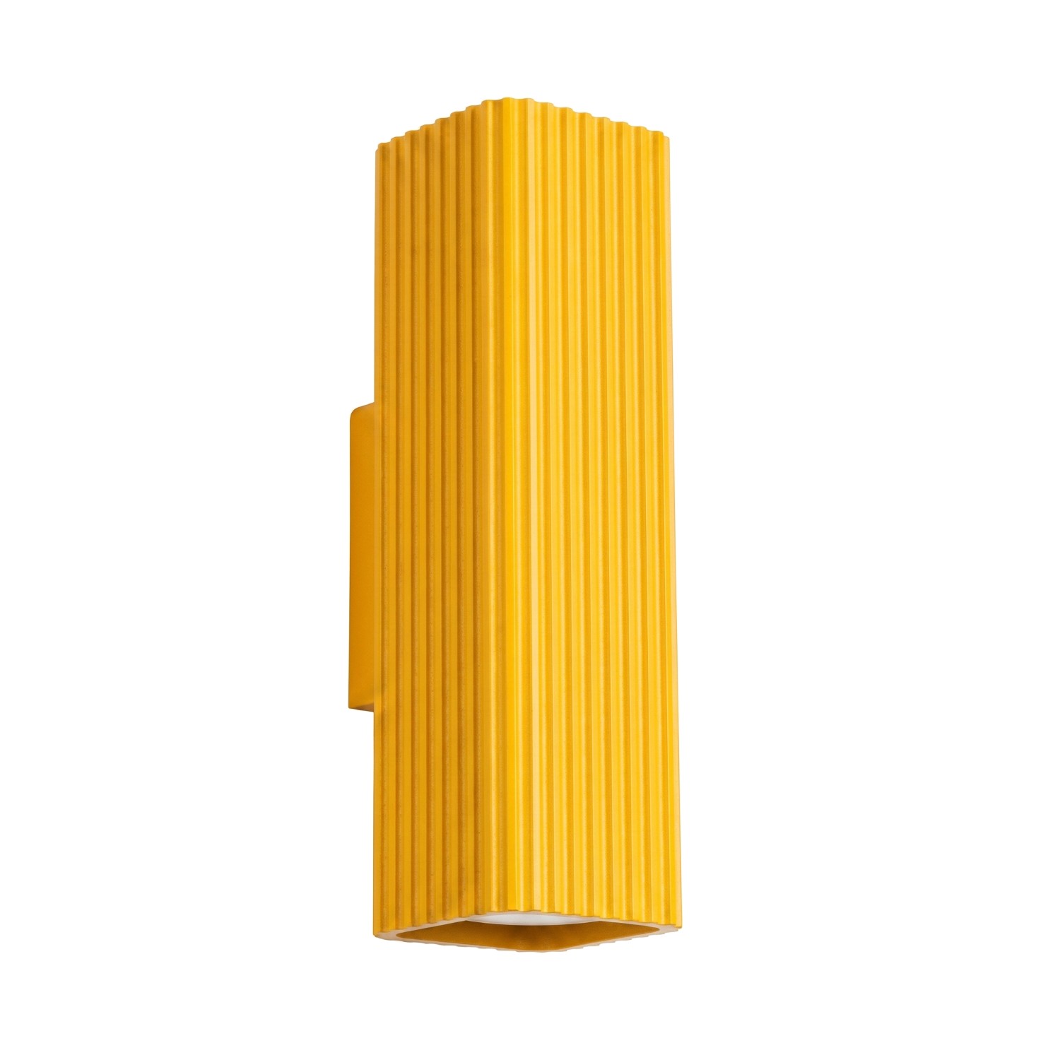 Wandleuchte Rayo 20 Gelb Aluminium 2xgu10 6cm Sollux