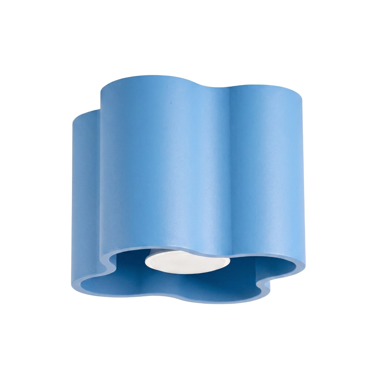 Deckenleuchte Ovio 1 Himmelblau Aluminium 1xgu10 12cm Sollux