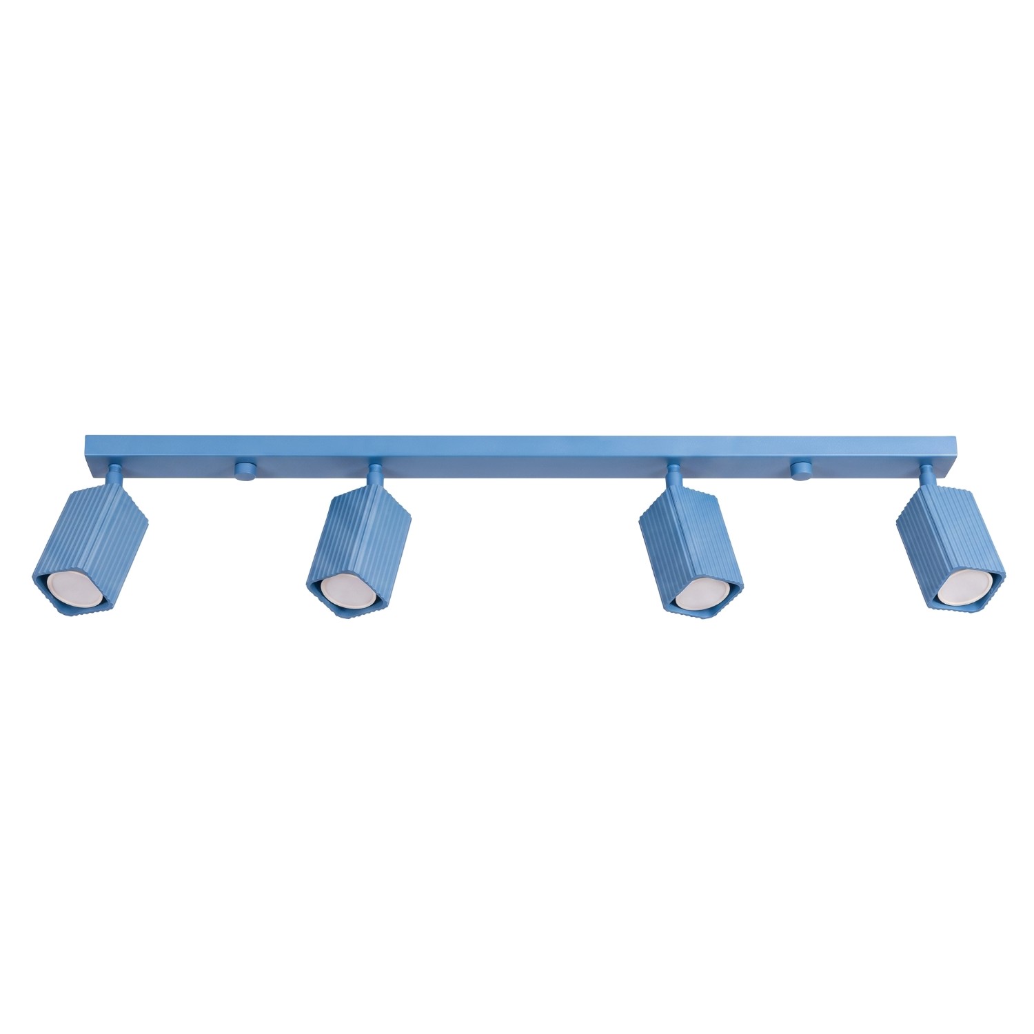 Deckenleuchte Rayo 4l Himmelblau Aluminium 4xgu10 81cm Sollux