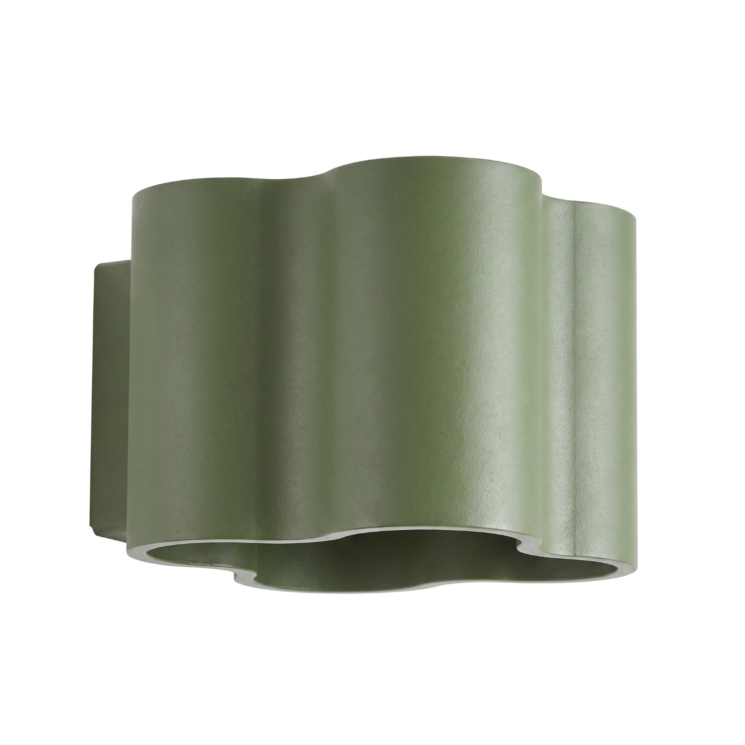 Wandleuchte Ovio Olivgrün Aluminium 1xg9 12cm Sollux