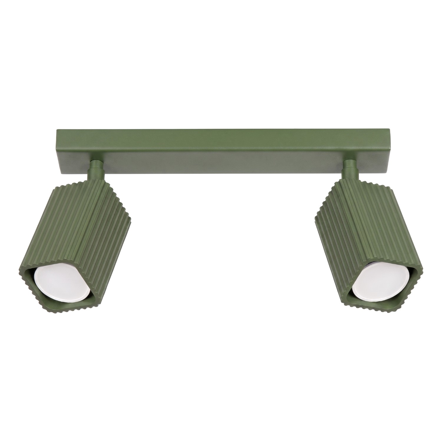 Deckenleuchte Rayo 2 Olivgrün Aluminium 2xgu10 30cm Sollux
