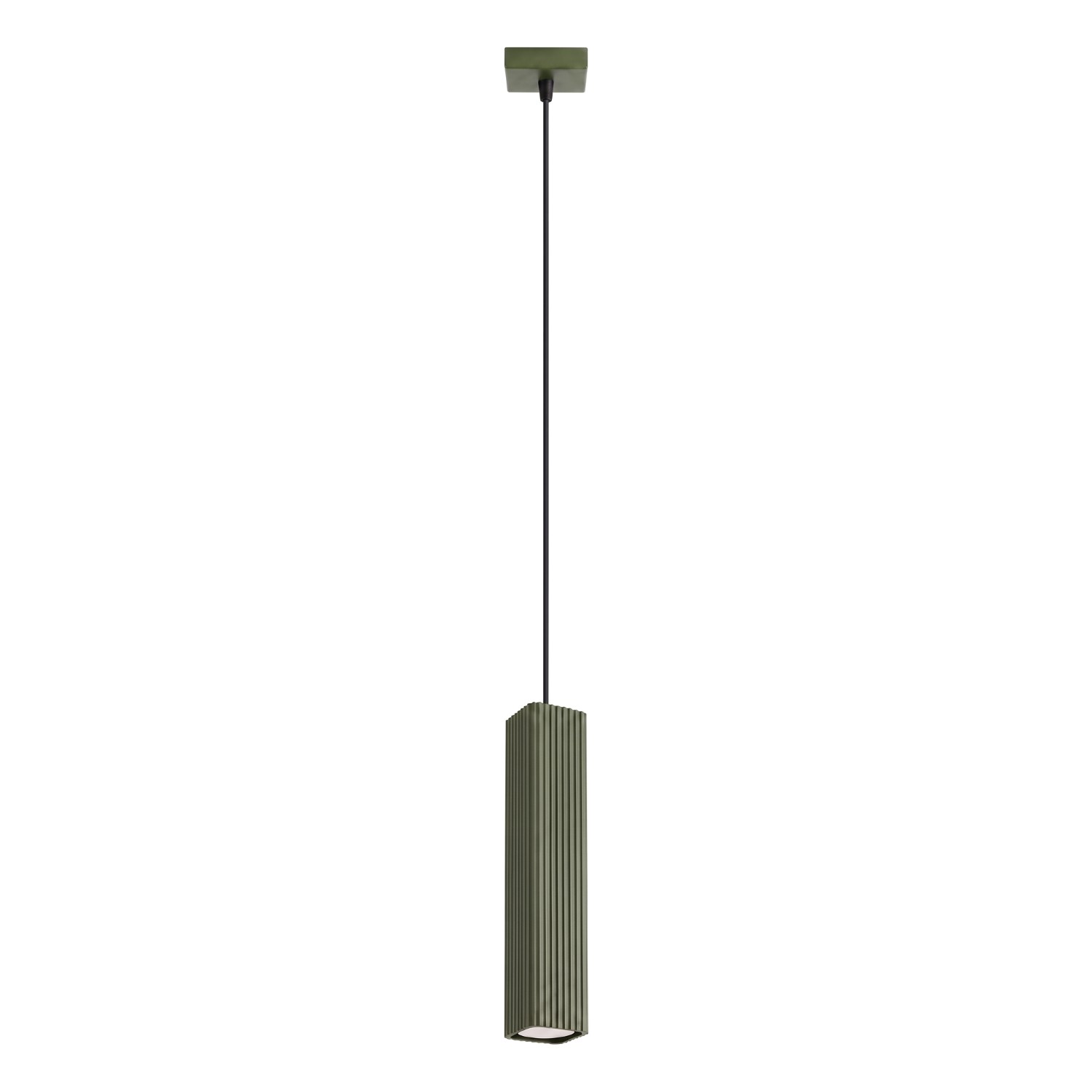 Pendelleuchte Rayo 1 Olivgrün Aluminium 1xgu10 8cm Sollux