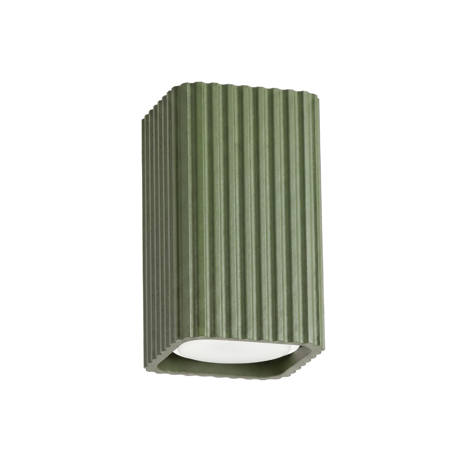 Deckenleuchte Rayo 10 Olivgrün Aluminium 1xgu10 6cm Sollux