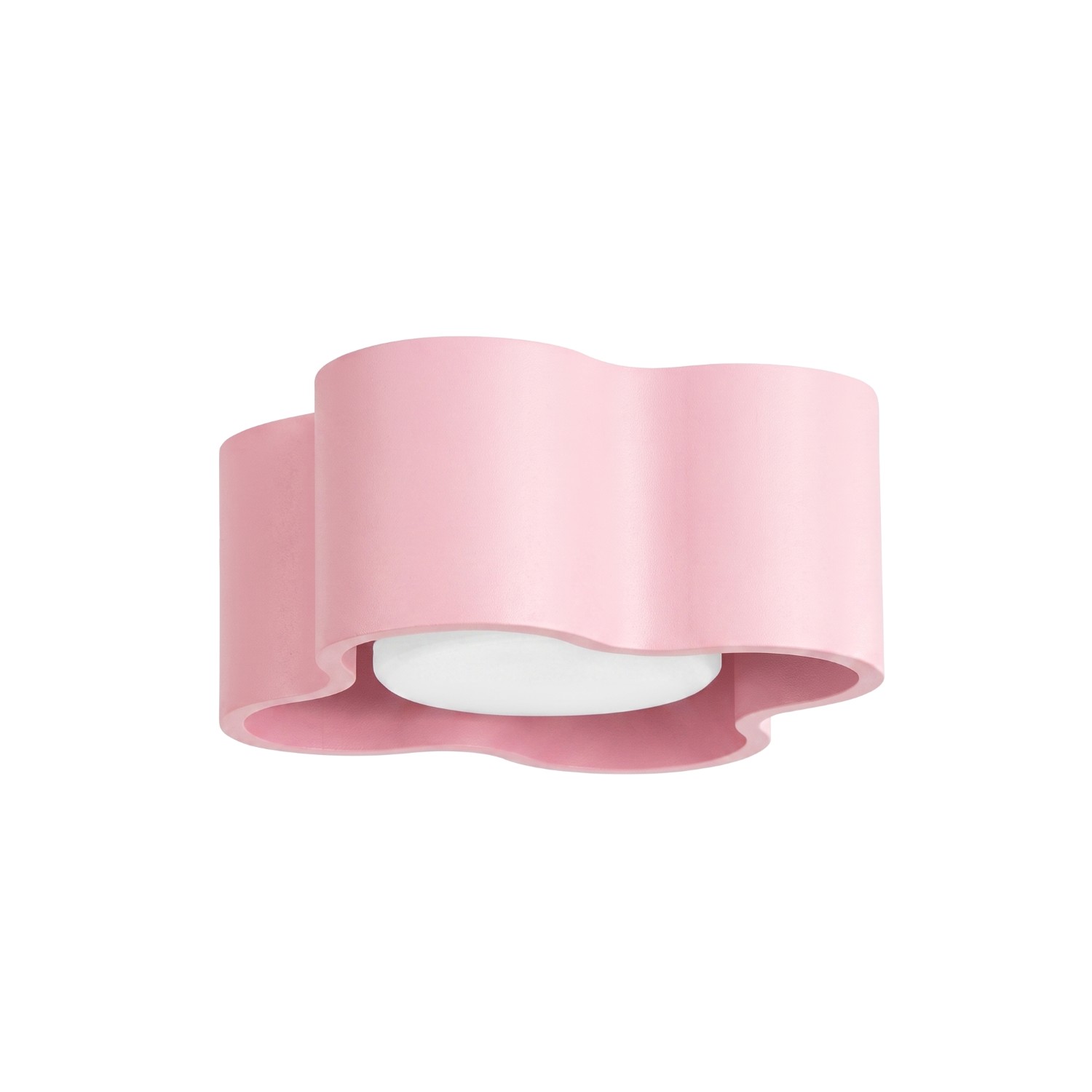 Deckenleuchte Ovio 1 Rosa Aluminium 1xgx53 12cm Sollux