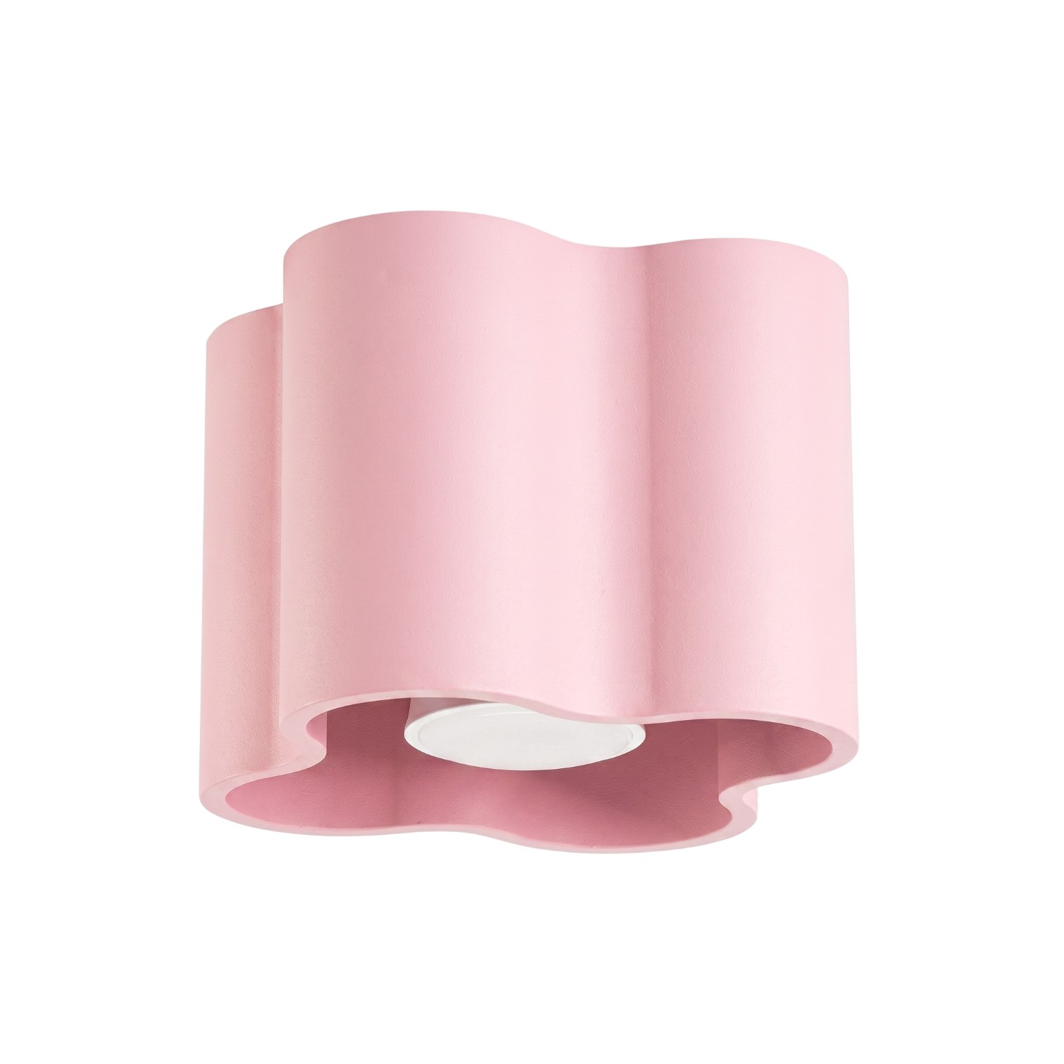 Deckenleuchte Ovio 1 Rosa Aluminium 1xgu10 12cm Sollux