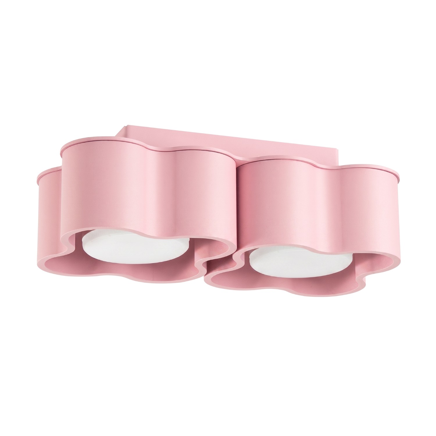 Deckenleuchte Ovio 2 Rosa Aluminium 2xgx53 24.5cm Sollux