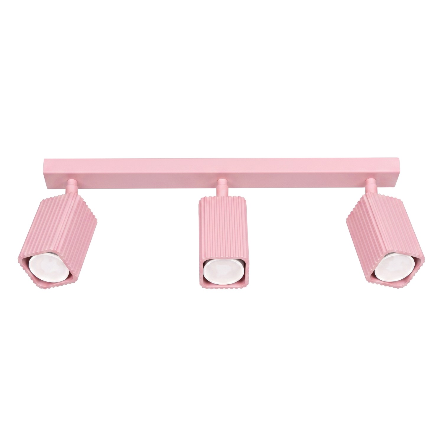 Deckenleuchte Rayo 3l Rosa Aluminium 3xgu10 45cm Sollux