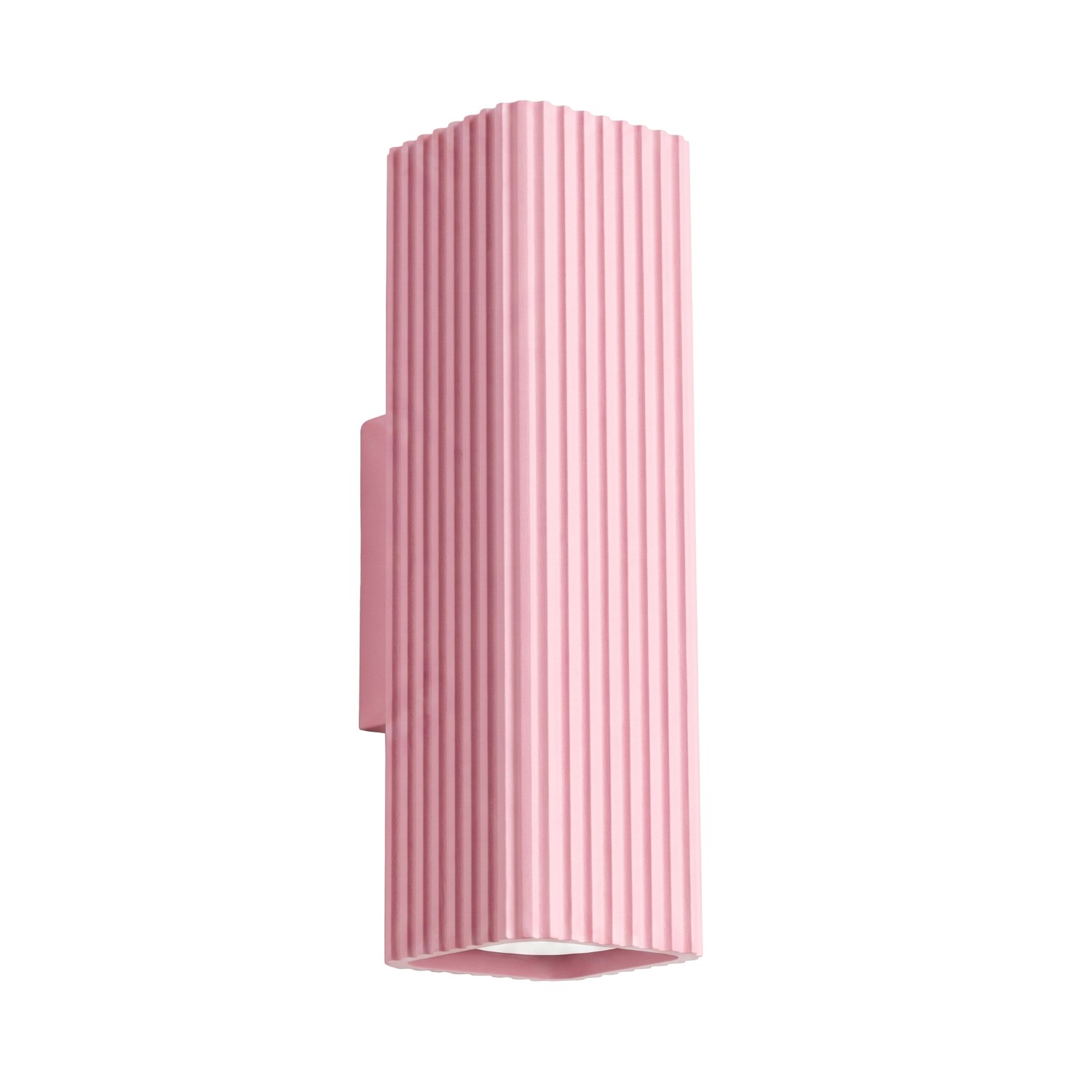 Wandleuchte Rayo 20 Rosa Aluminium 2xgu10 6cm Sollux