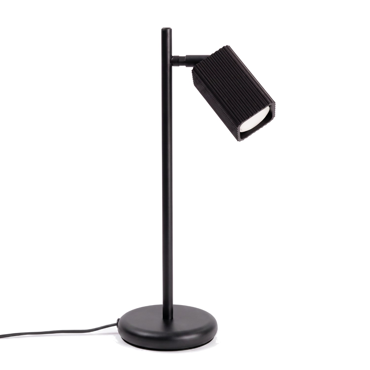 Tischlampe Rayo Schwarz Aluminium 1xgu10 14.5cm Sollux