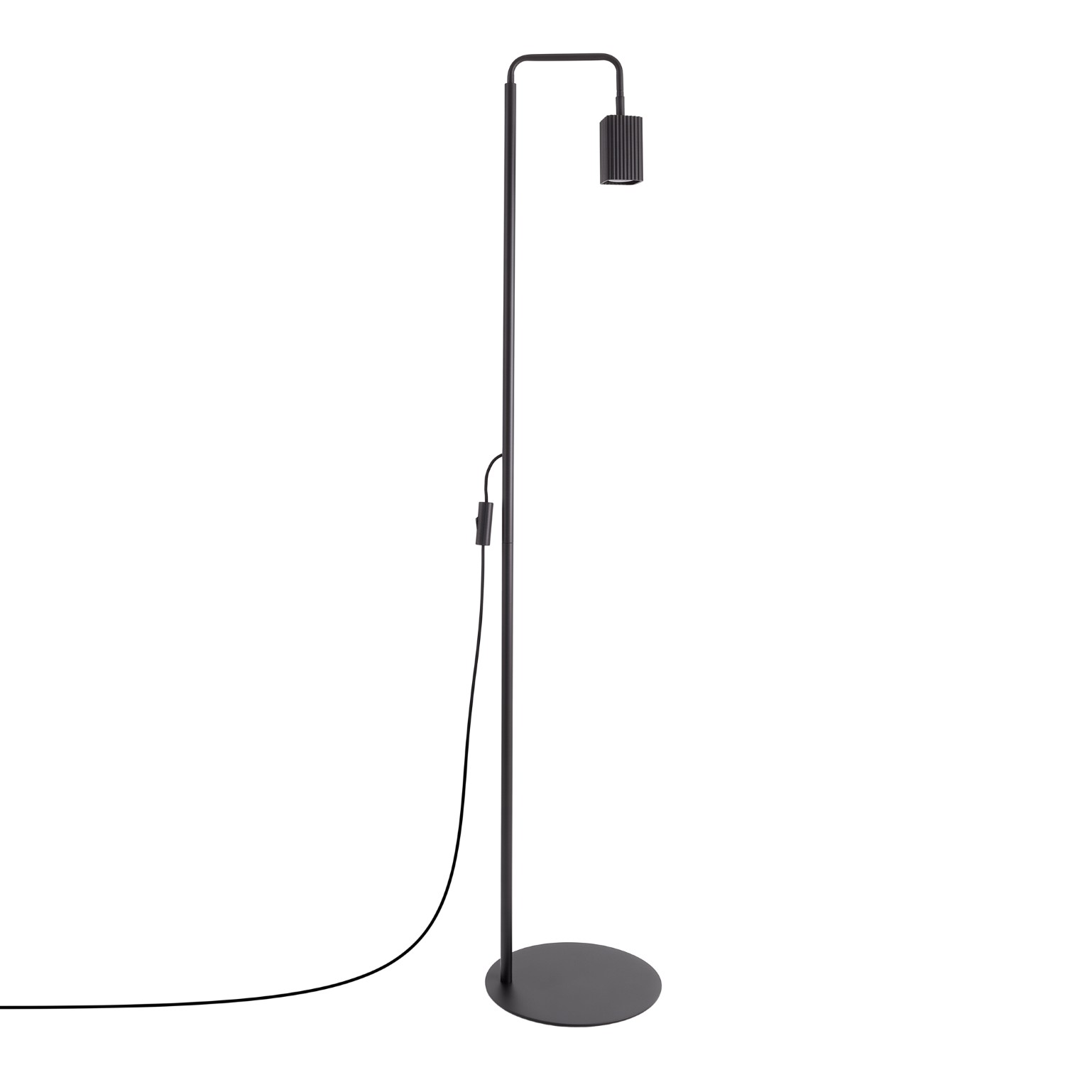 Stehlampe Rayo 1 Schwarz Aluminium 1xgu10 30cm Sollux