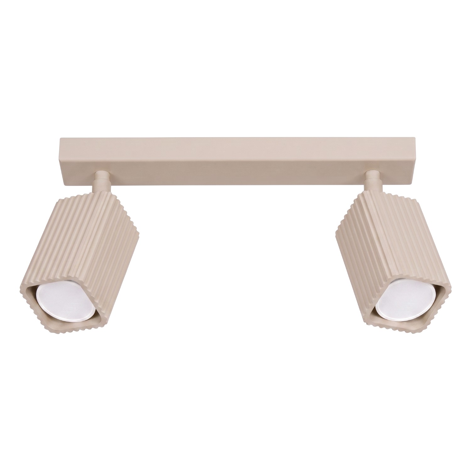 Deckenleuchte Rayo 2 Taupe Aluminium 2xgu10 30cm Sollux