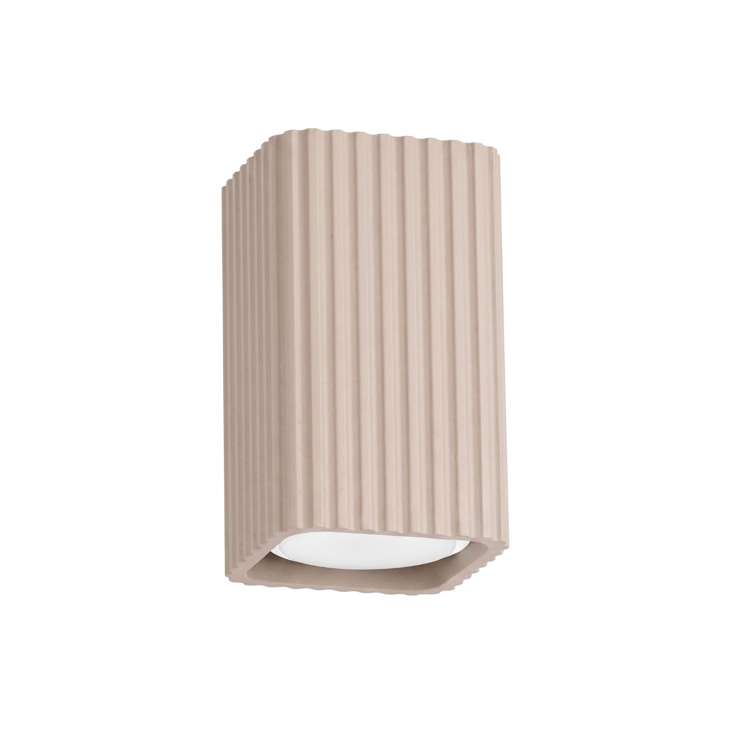 Deckenleuchte Rayo 10 Taupe Aluminium 1xgu10 6cm Sollux
