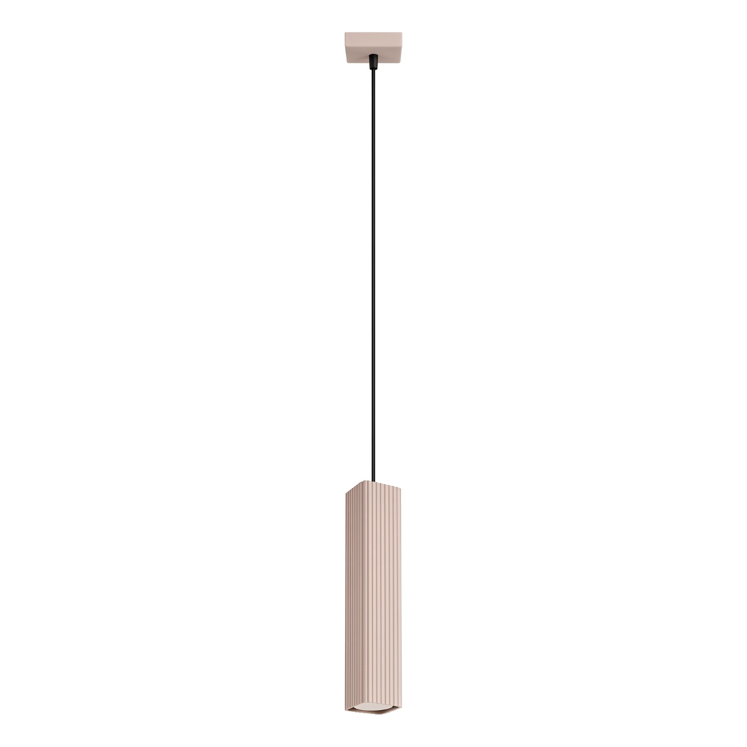 Pendelleuchte Rayo 1 Taupe Aluminium 1xgu10 8cm Sollux