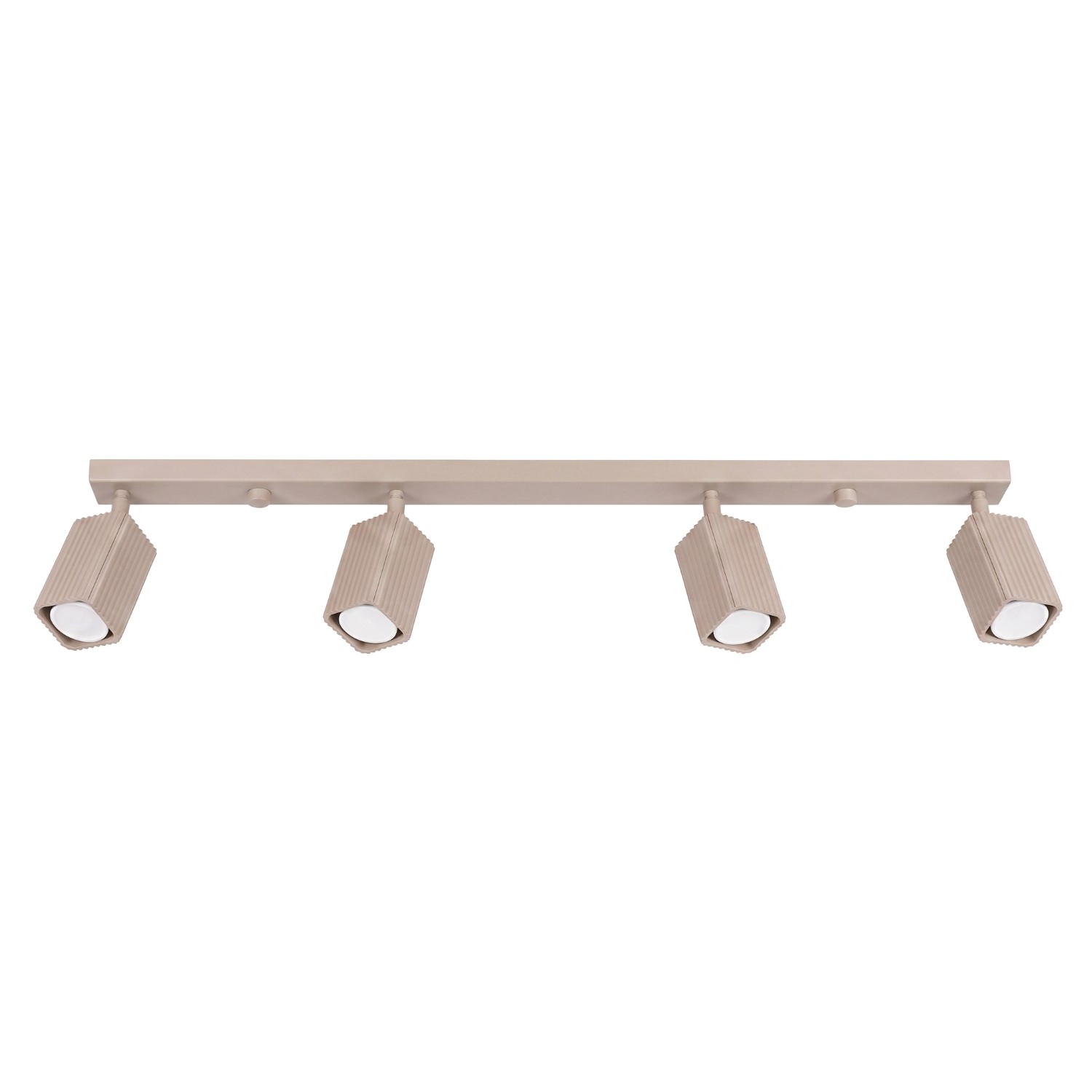 Deckenleuchte Rayo 4l Taupe Aluminium 4xgu10 81cm Sollux