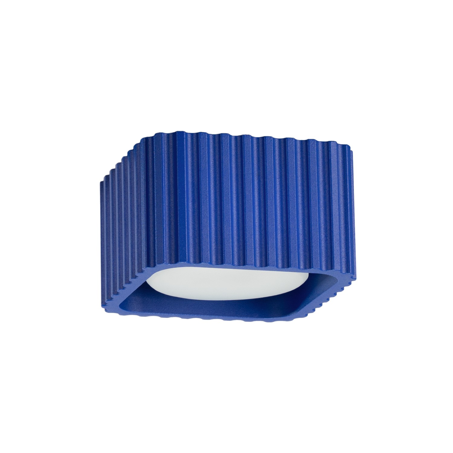 Deckenleuchte Riff 1 Ultramarin Aluminium 1xgx53 10cm Sollux