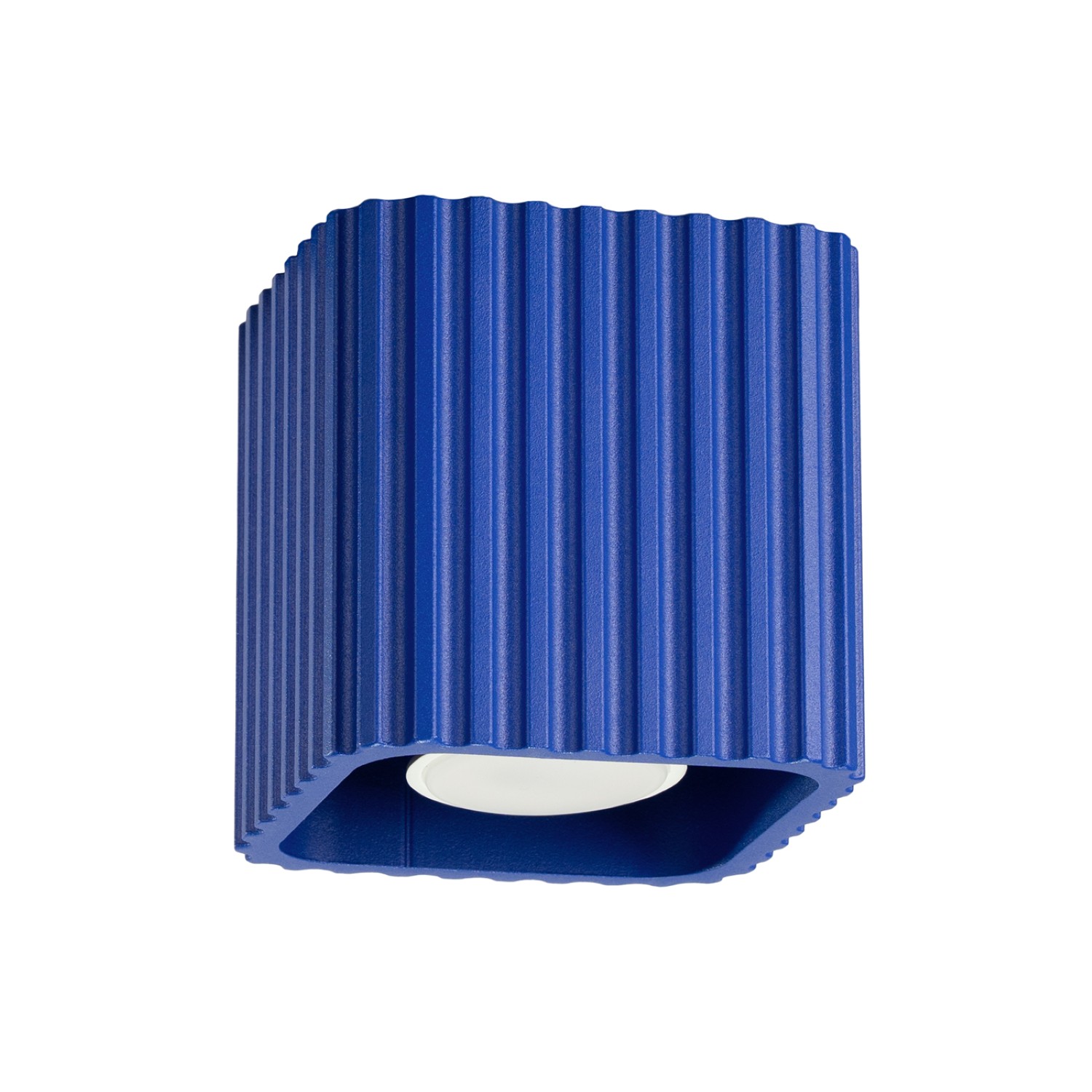 Deckenleuchte Riff 1 Ultramarin Aluminium 1xgu10 10cm Sollux